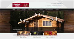 Desktop Screenshot of cloudberrycabin.com